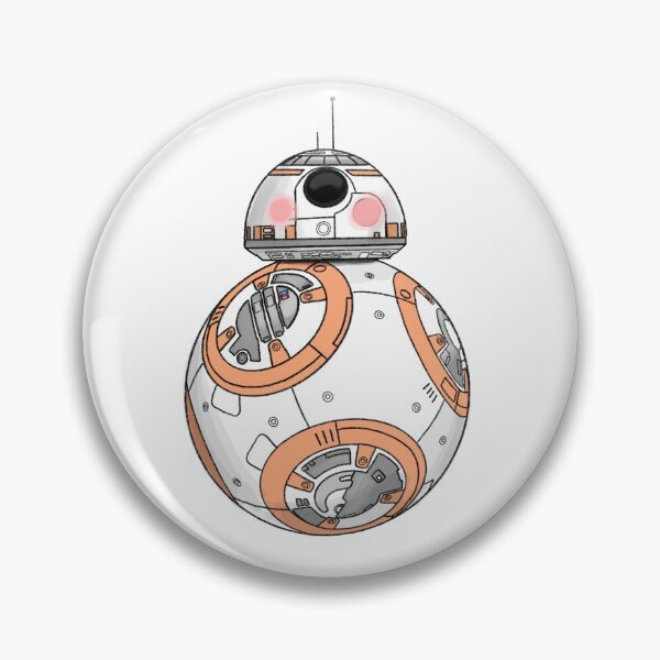 Item preview, round droid designed and sold by Apimoon.