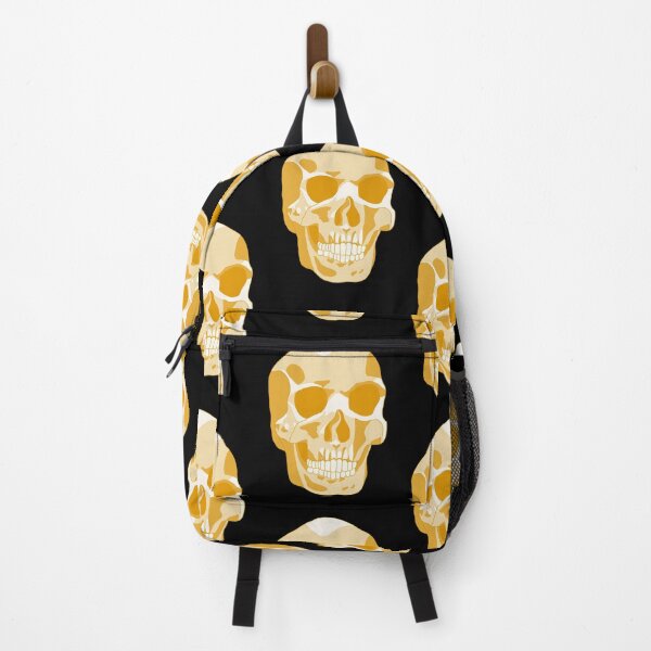 Item preview, Yellow Monochromatic Skull designed and sold by DippyHippie.