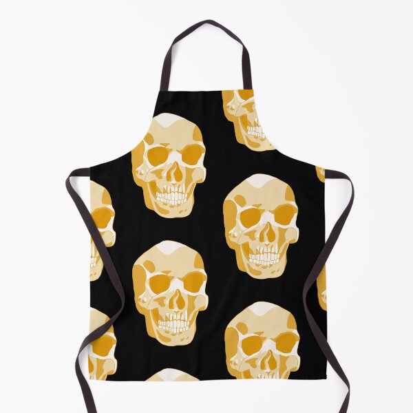 Item preview, Yellow Monochromatic Skull  designed and sold by DippyHippie.