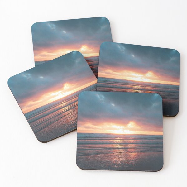 Item preview, Beautiful Beach Sunset Ocean Waves designed and sold by newburyboutique.