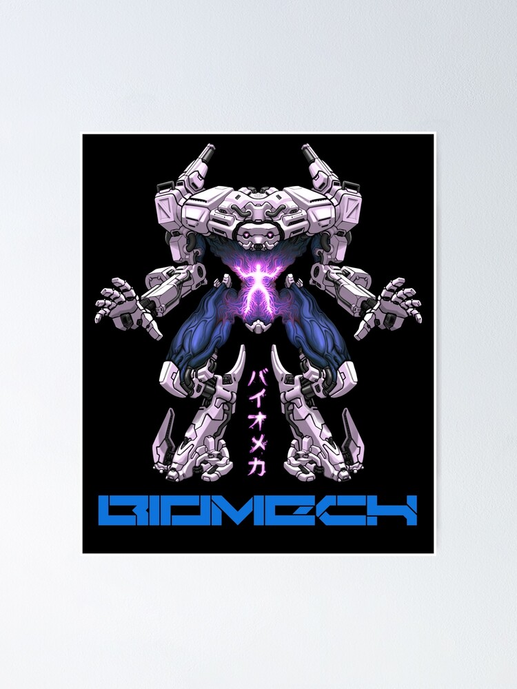 Thumbnail 1 of 3, Poster, Biomech designed and sold by PsyFio.