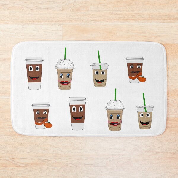 Item preview, Coffee Lovers Adorable Cartoon Coffee Cup Design designed and sold by AnleuAvePrints.