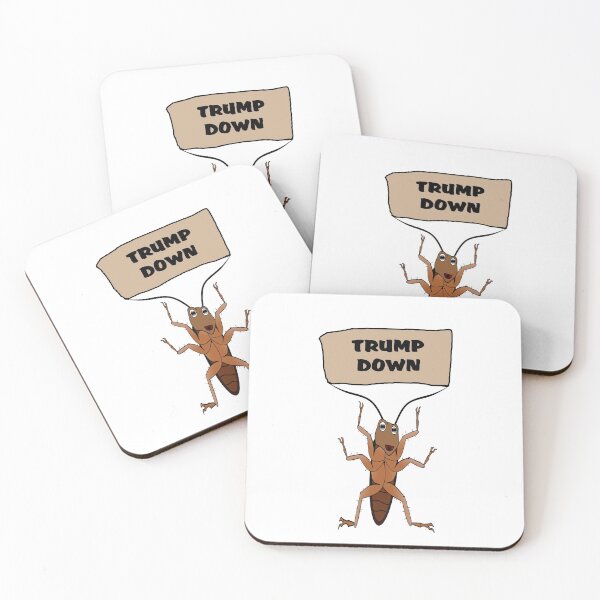 Item preview, Even Cockroaches Against Trump designed and sold by oxoxoxo.