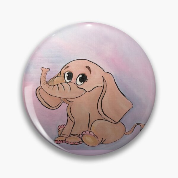 Item preview, Cotton Candy Elephant designed and sold by Donna Tischner.