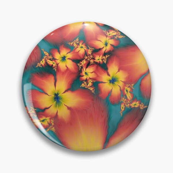 Item preview, Chintz Flower Fabric designed and sold by lacitrouille.