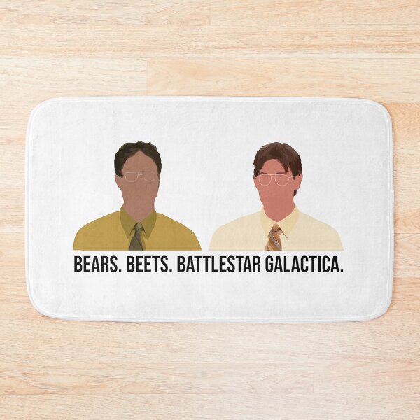Item preview, Bears Beets Battlestar Galactica designed and sold by serendipitous08.