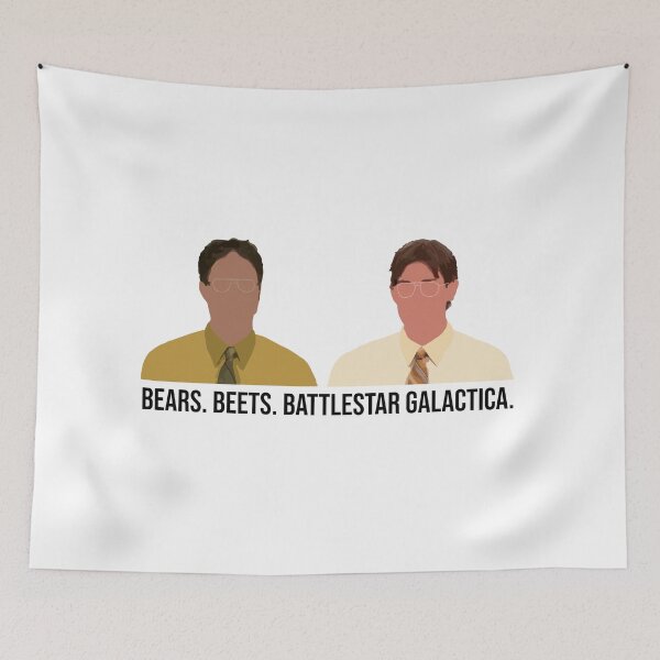 Item preview, Bears Beets Battlestar Galactica designed and sold by serendipitous08.
