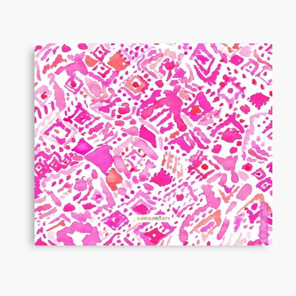 Canvas Print, Pink Dollar Sign Symbol - Preppy Aesthetic Decor by  Aesthetics By Shan Boujee - Medium - Soci…