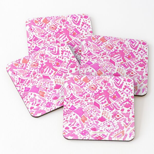 Item preview, cute geometric pink designed and sold by Kaity Lee.