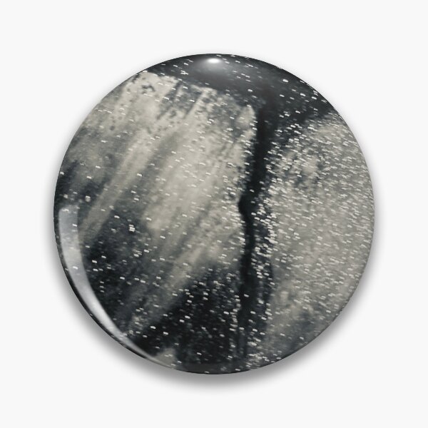 Item preview, Black and White Abstract Mineral Encaustic  designed and sold by Talia Felix.