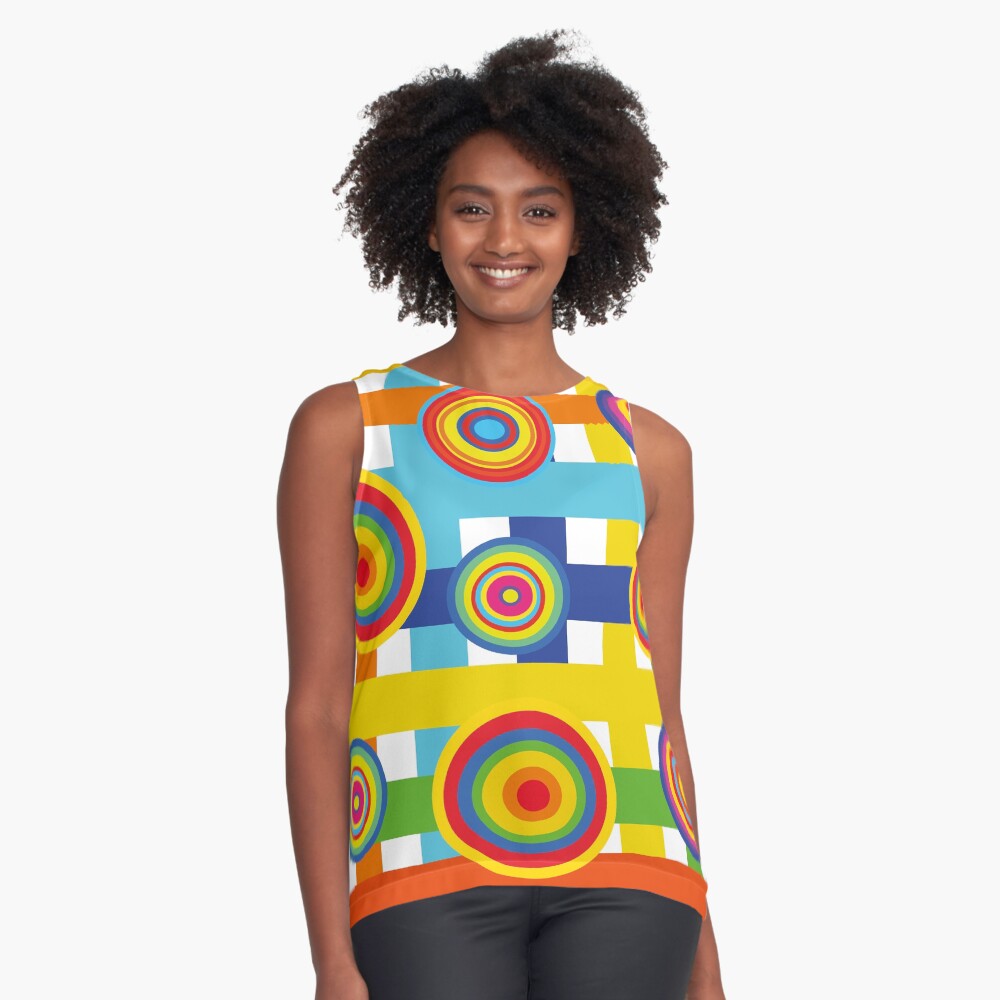 Item preview, Sleeveless Top designed and sold by aremaarega.