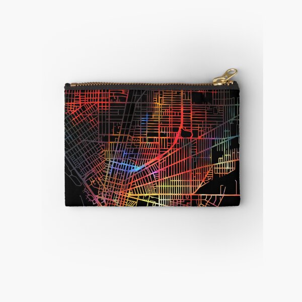 Artikelvorschau, Buffalo City Street Map Dunkler Modus entworfen und verkauft von map-lover.