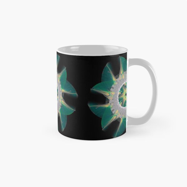 Item preview, Fractal Green & Gold Star w/ Transparent Background designed and sold by IssyDesigns.