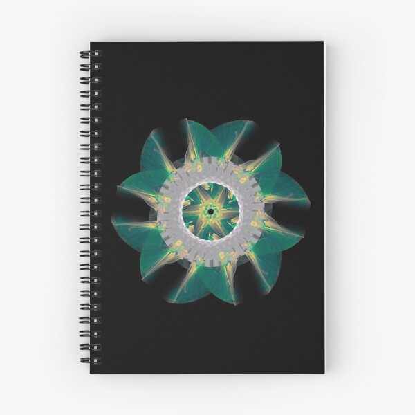 Item preview, Fractal Green & Gold Star w/ Transparent Background designed and sold by IssyDesigns.