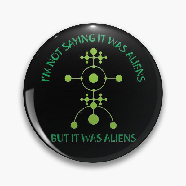 Item preview, I'm Not Saying It Was Aliens Crop CIrcle designed and sold by MSBgraphics.