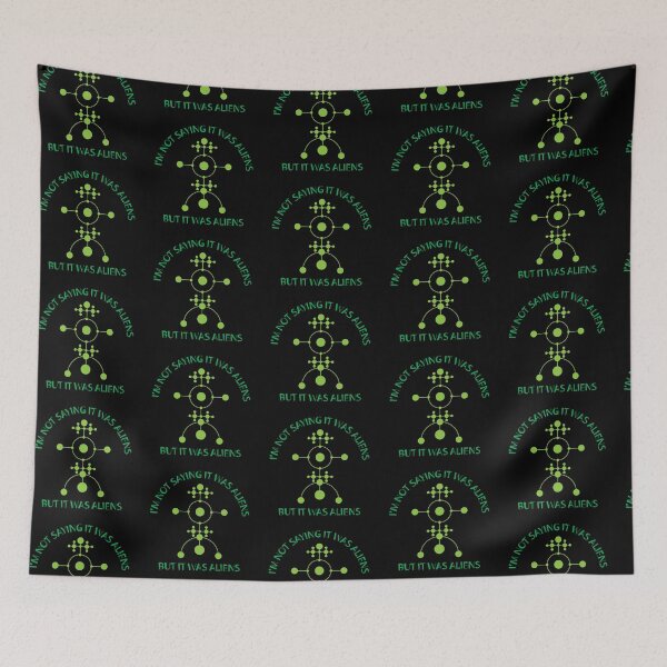 Item preview, I'm Not Saying It Was Aliens Crop CIrcle designed and sold by MSBgraphics.