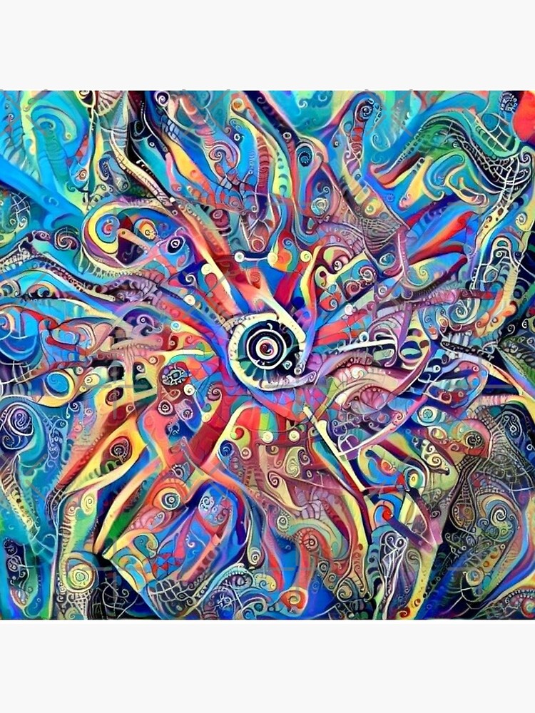 Mandala-Kaleidoscope-"Psychedelic Mandala" by Matlgirl