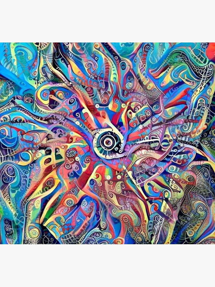 Mandala-Kaleidoscope-"Psychedelic Mandala" by Matlgirl