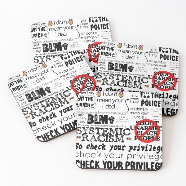 Item preview, BLM / White Privilege designed and sold by leannarpfeffer.