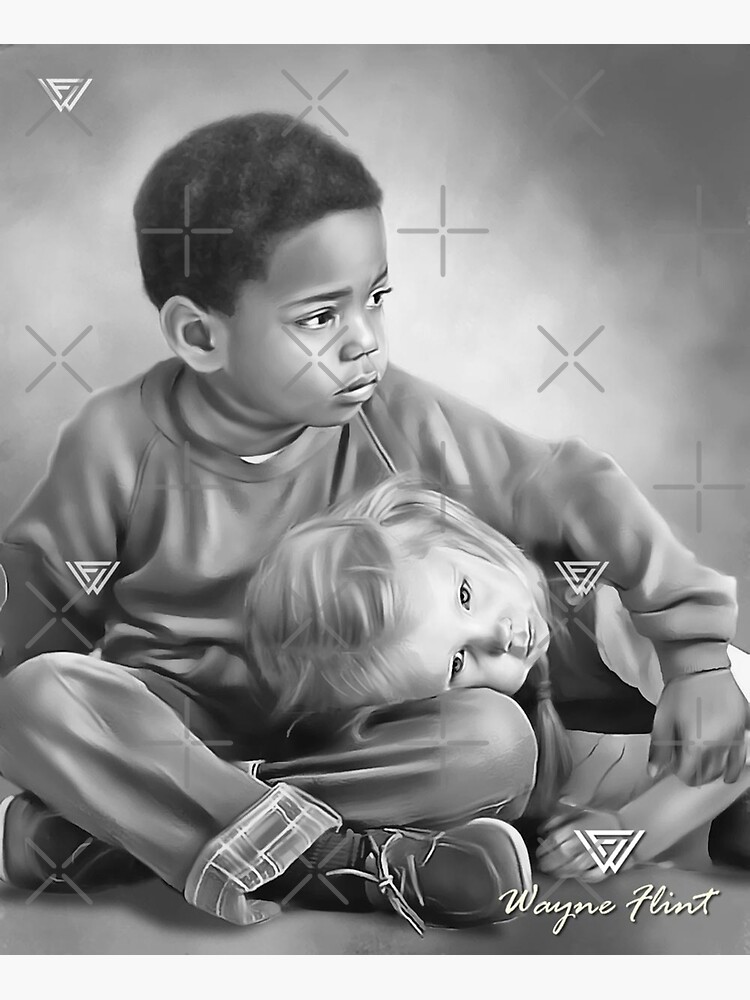Thumbnail 2 of 2, Greeting Card, Unity Painting designed and sold by wayneflint.