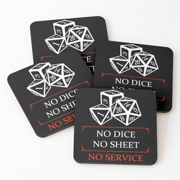 Item preview, No Dice, No Sheet, No Service designed and sold by TakaEdakumi.