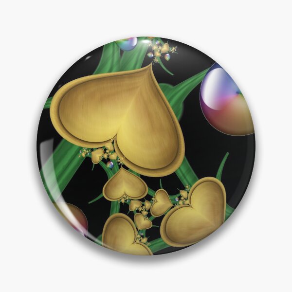 Item preview, Hearts of Gold With Rainbow Gems Companions designed and sold by lacitrouille.