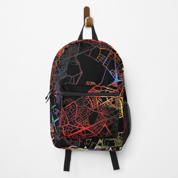 Item preview, Casablanca City Street Map Dark Mode designed and sold by map-lover.