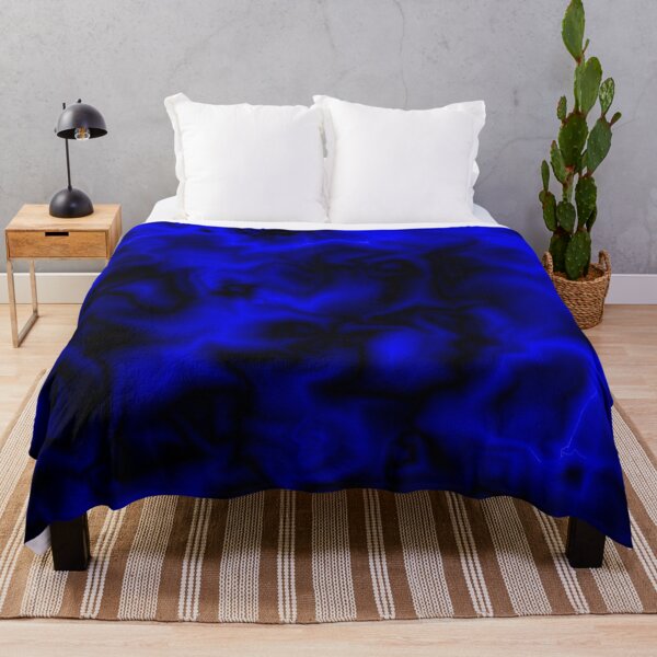 Item preview, Tie Dye Style Blue and Black Abstract designed and sold by Darcy777.