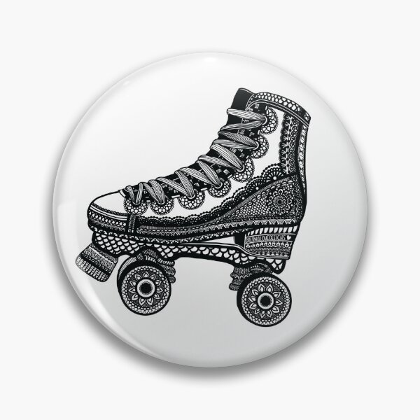 Item preview, Mandala Rollerskate designed and sold by DalimaDesigns.