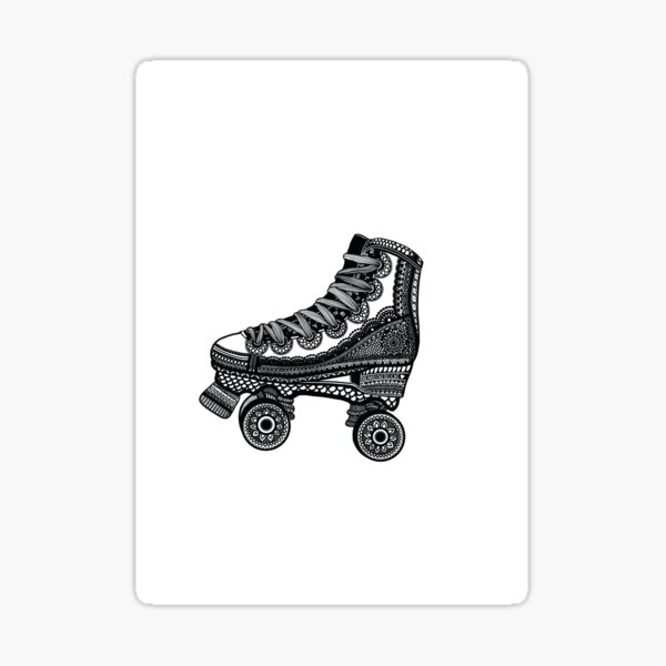 Item preview, Mandala Rollerskate designed and sold by DalimaDesigns.