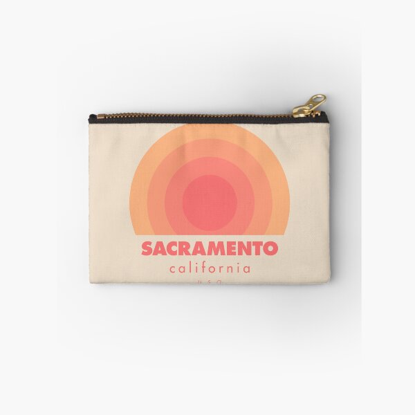 Item preview, Sacramento California USA Retro Badge Orange designed and sold by modeoftravel.