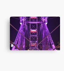 Ferris Wheel at Night Canvas Print