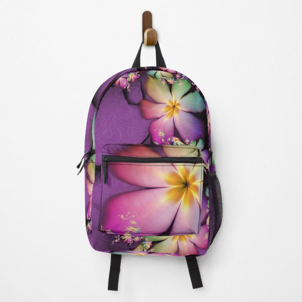 Item preview, Rainbow Flowers Growing in Purple Clouds designed and sold by lacitrouille.
