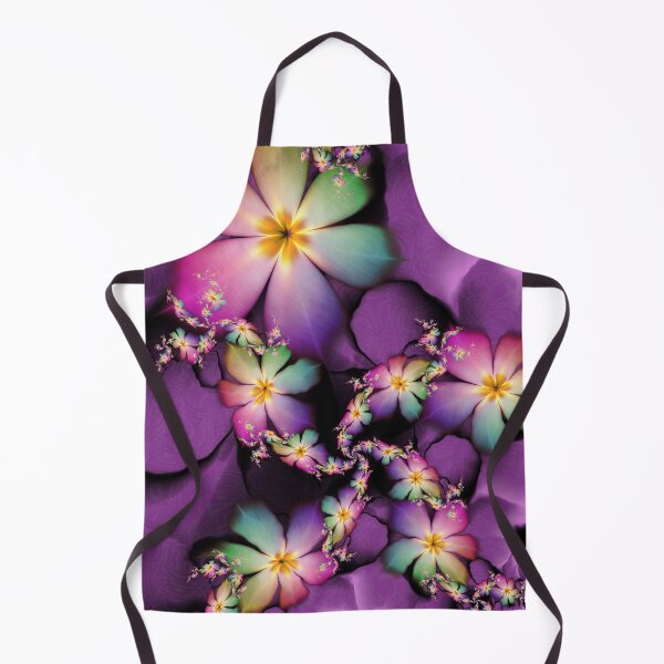 Item preview, Rainbow Flowers Growing in Purple Clouds designed and sold by lacitrouille.