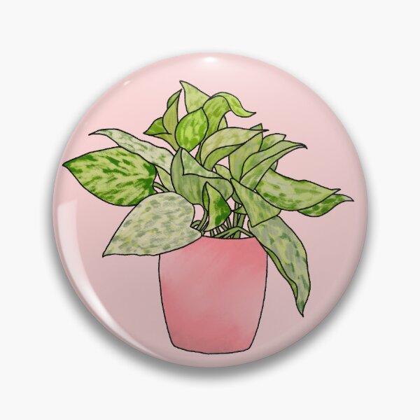Item preview, Variegated Marble Queen Pothos in Pink Pot designed and sold by ColsonC.