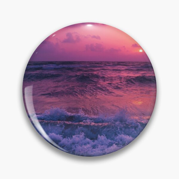 Item preview, Pink Sunset Ocean Waves designed and sold by newburyboutique.