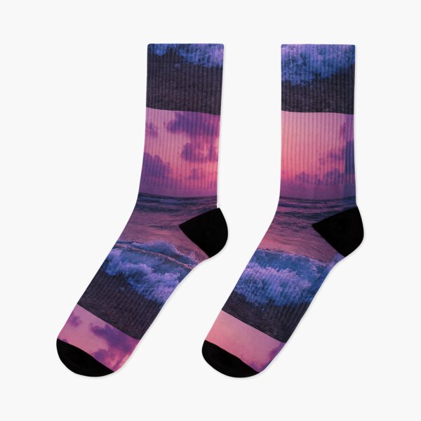 Item preview, Pink Sunset Ocean Waves designed and sold by newburyboutique.