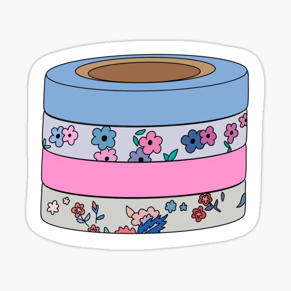 Washi Tape april Sky / Colorful Masking Tape / Scrapbooking