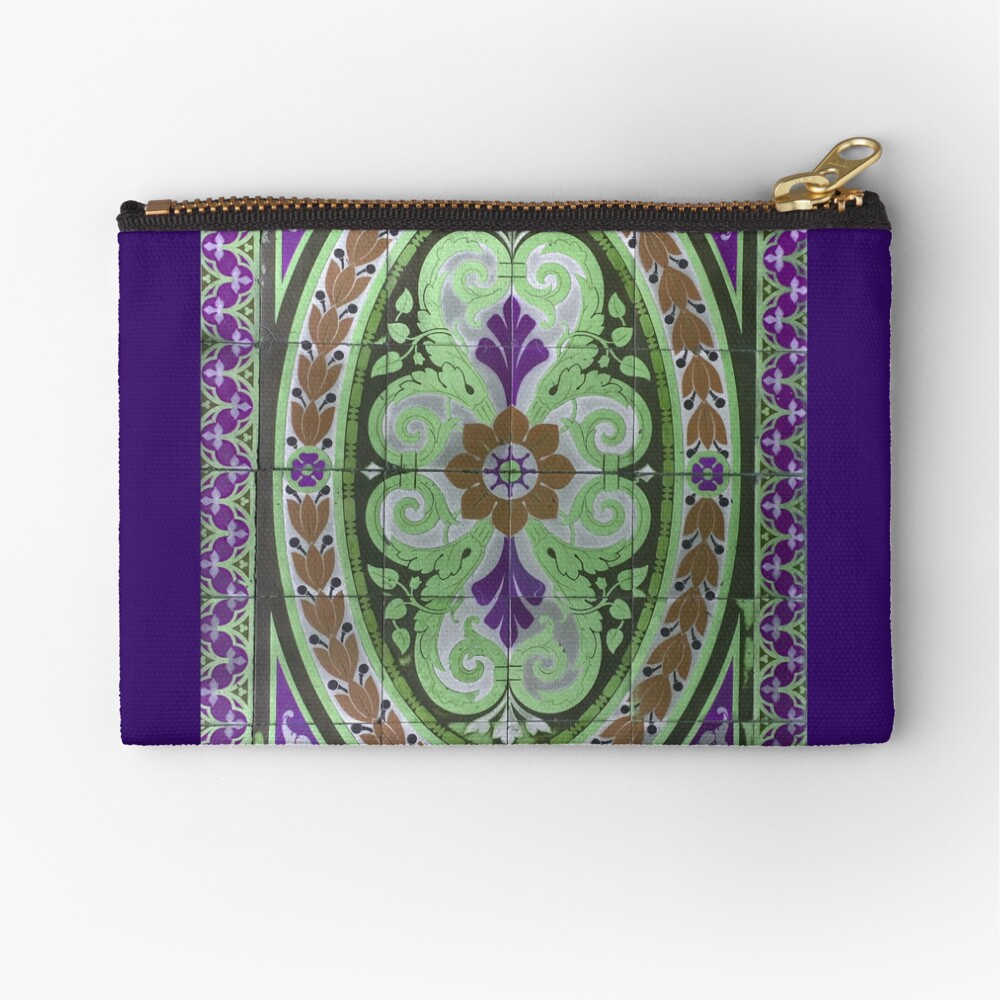 Mosaic Tile-Floor Tile-Tilework- "Sauced Restaurant" Zipper Pouch