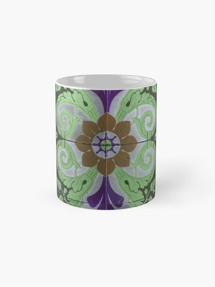 Alternate view of Mosaic Tile-Floor Tile-Tilework- "Sauced Restaurant" Coffee Mug