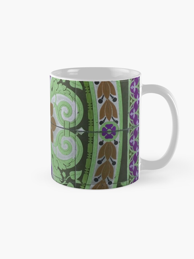 Alternate view of Mosaic Tile-Floor Tile-Tilework- "Sauced Restaurant" Coffee Mug