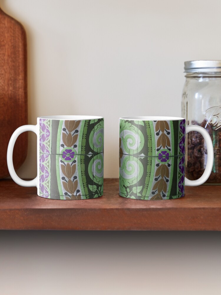 Alternate view of Mosaic Tile-Floor Tile-Tilework- "Sauced Restaurant" Coffee Mug