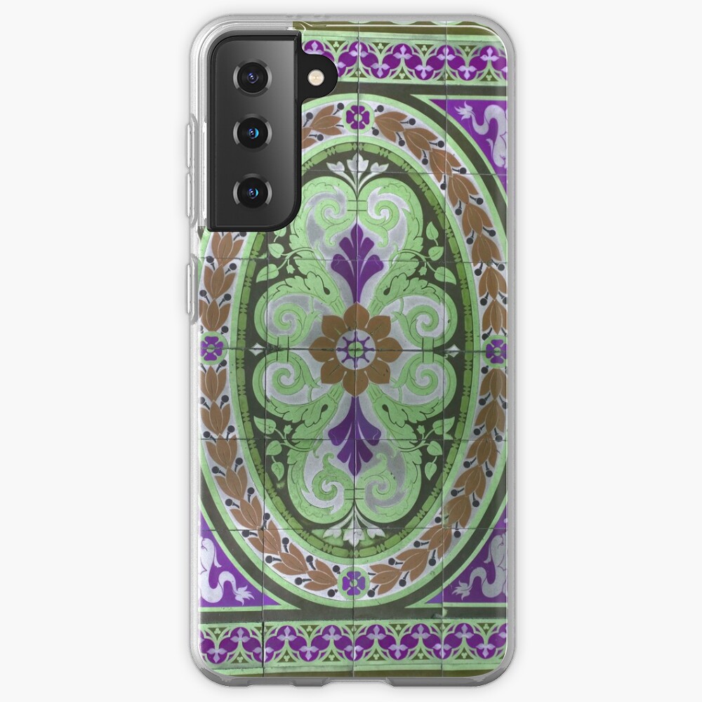 Mosaic Tile-Floor Tile-Tilework- "Sauced Restaurant" Samsung Galaxy Phone Case