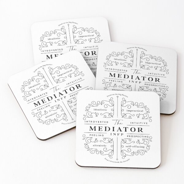 Item preview, INFP Mediator Personality type traits MBTI designed and sold by Bless-Up-Store.