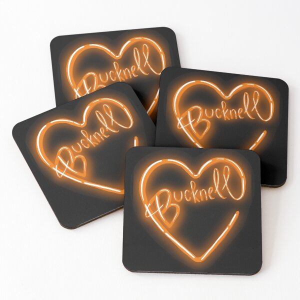 Item preview, bucknell neon heart designed and sold by briegot.