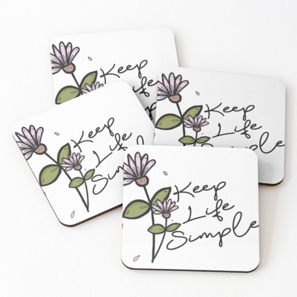 Item preview, Keep Life Simple designed and sold by niccxxo.
