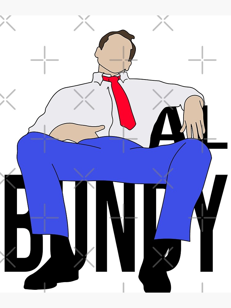 "Bundy Al icon couch position hand" Poster by ProdbyNiECO Redbubble