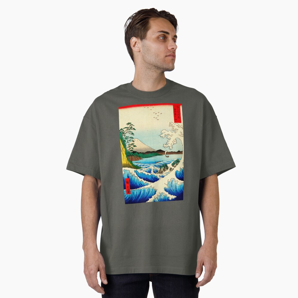 Item preview, Oversized T-Shirt designed and sold by ukiyoeworld.