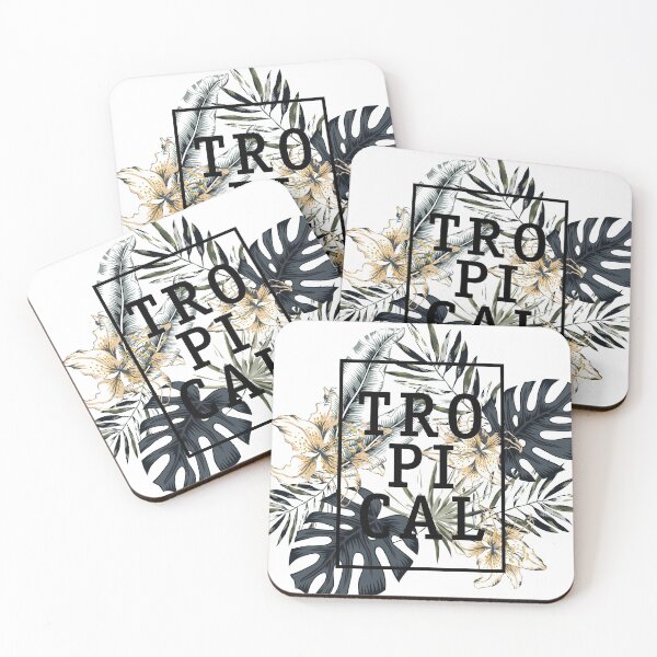Item preview, Tropical Leaves Tropical Greens designed and sold by Zmunki.