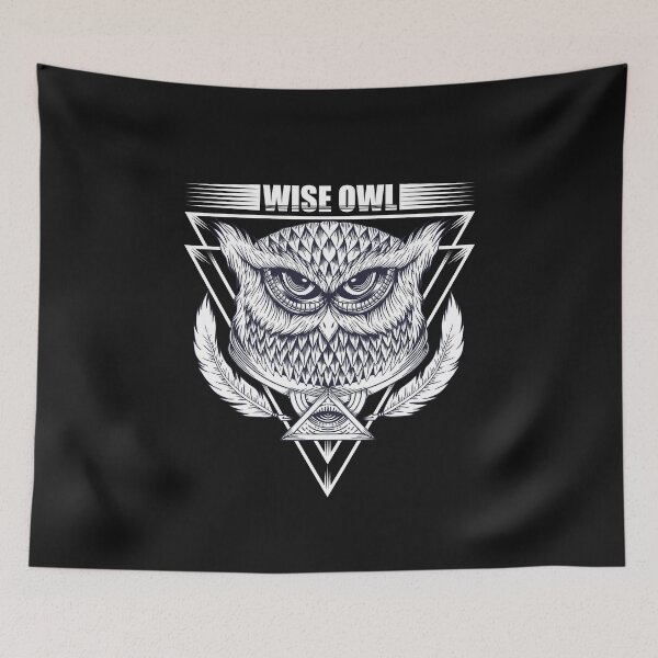Item preview, Wise owl designed and sold by cookiemasterpj.